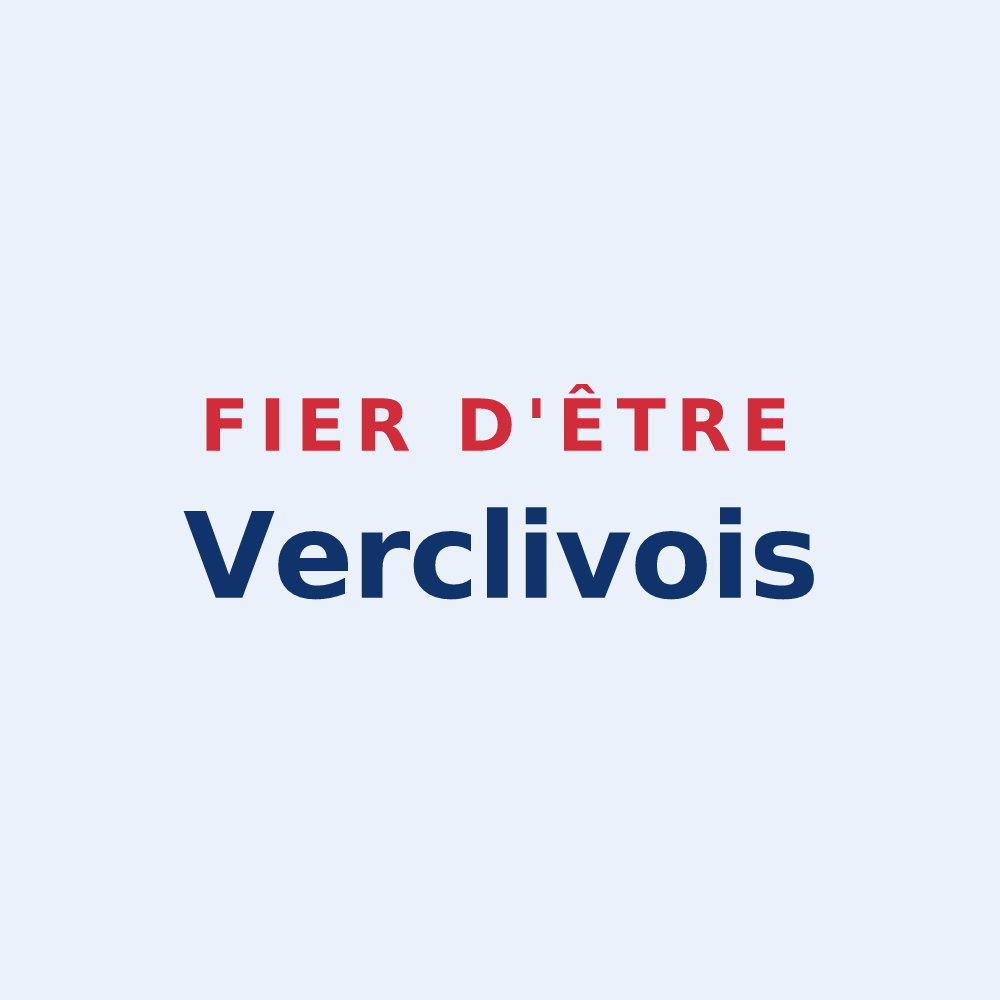 Sticker « Fier d'être Verclivois » — design pour Mesnil-Verclives