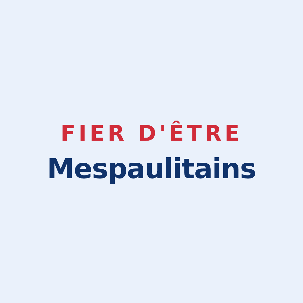 Sticker « Fier d'être Mespaulitains » — design pour Mespaul