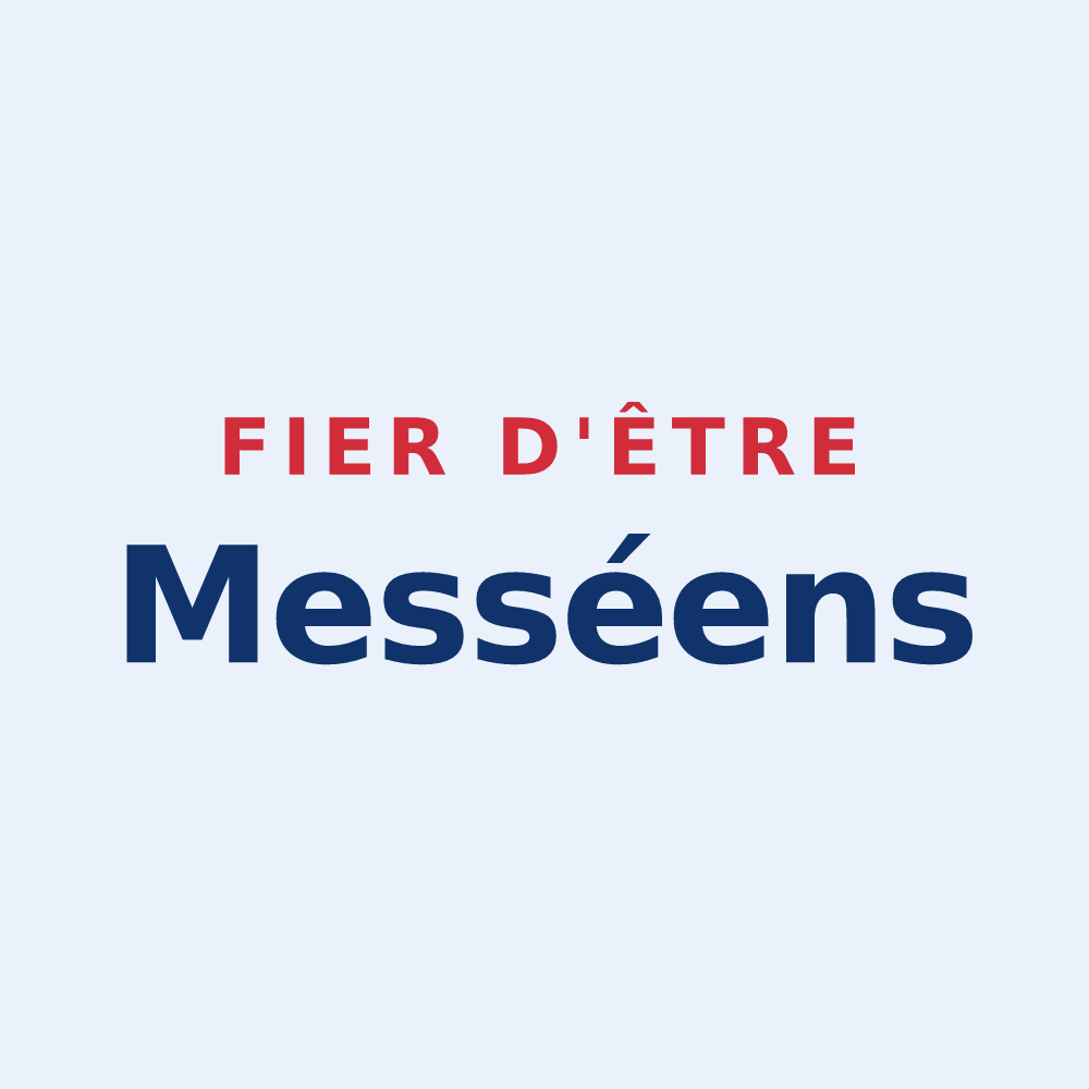 Sticker « Fier d'être Messéens » — design pour Messei