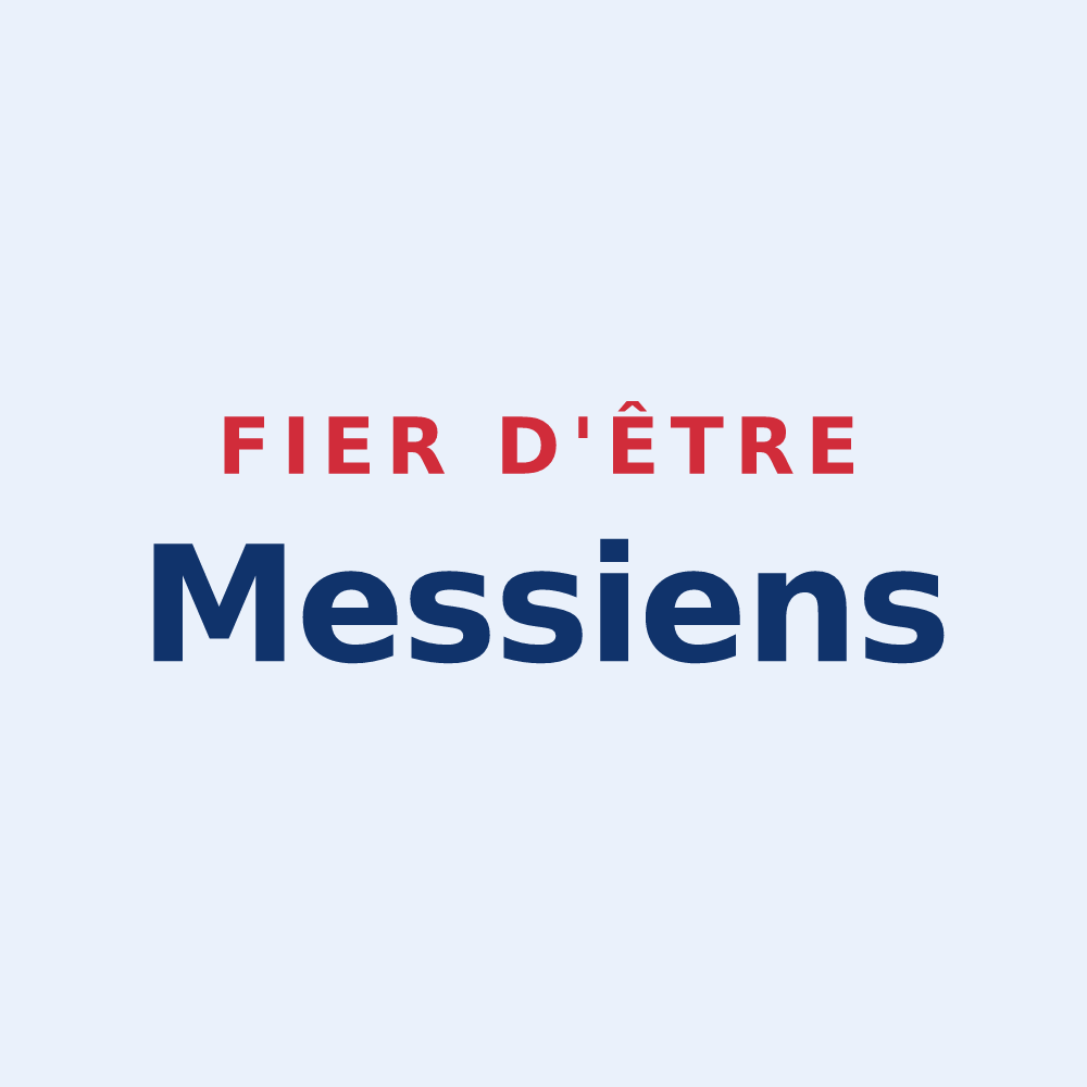 Sticker « Fier d'être Messiens » — design pour Messy