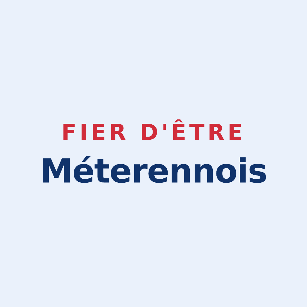 Sticker « Fier d'être Méterennois » — design pour Méteren