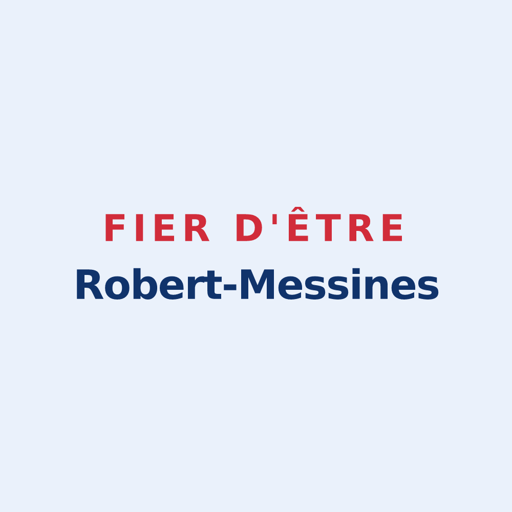 Sticker « Fier d'être Robert-Messines » — design pour Metz-Robert