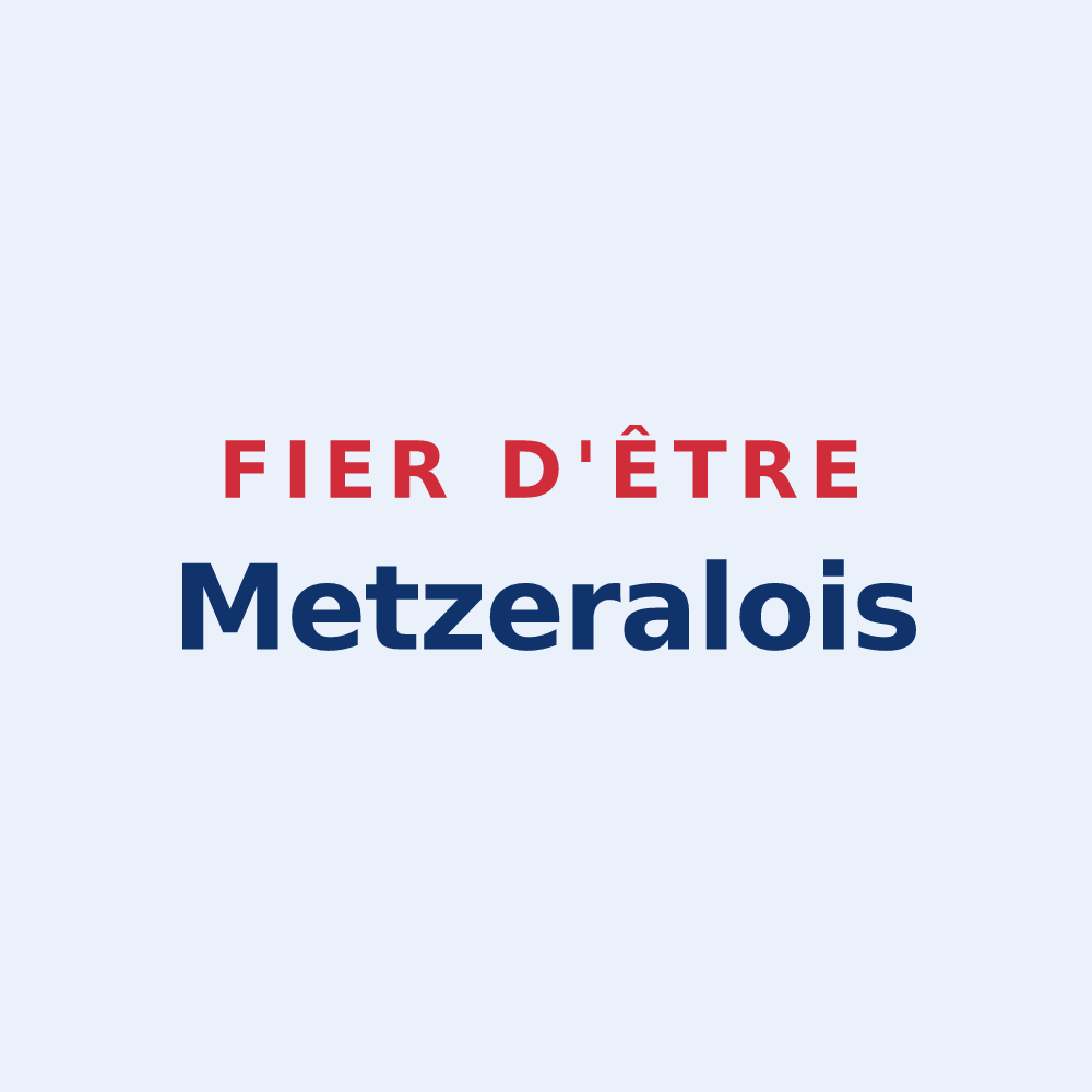 Sticker « Fier d'être Metzeralois » — design pour Metzeral