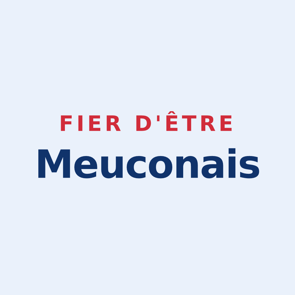 Sticker « Fier d'être Meuconais » — design pour Meucon