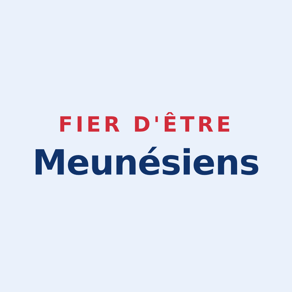 Sticker « Fier d'être Meunésiens » — design pour Meunet-sur-Vatan