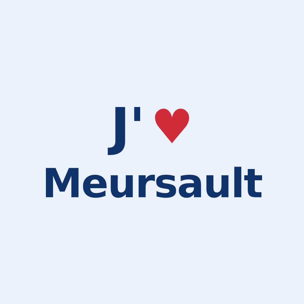 Sticker personnalisé Meursault — design J'aime Meursault