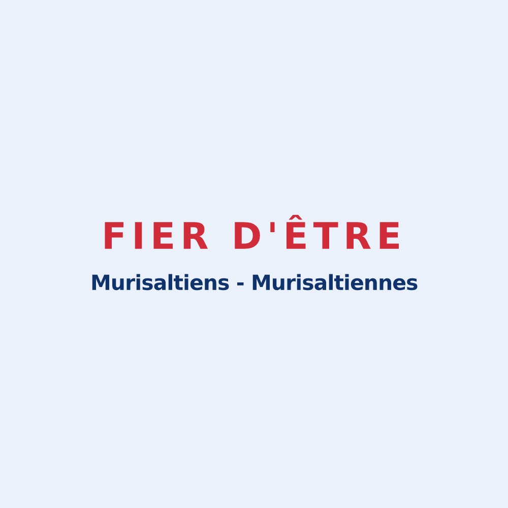 Sticker « Fier d'être Murisaltiens - Murisaltiennes » — design pour Meursault