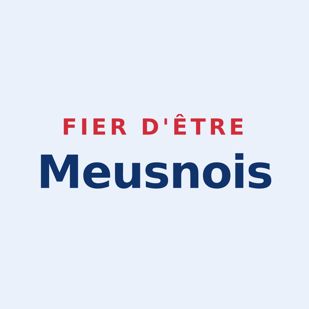 Sticker « Fier d'être Meusnois » — design pour Meusnes