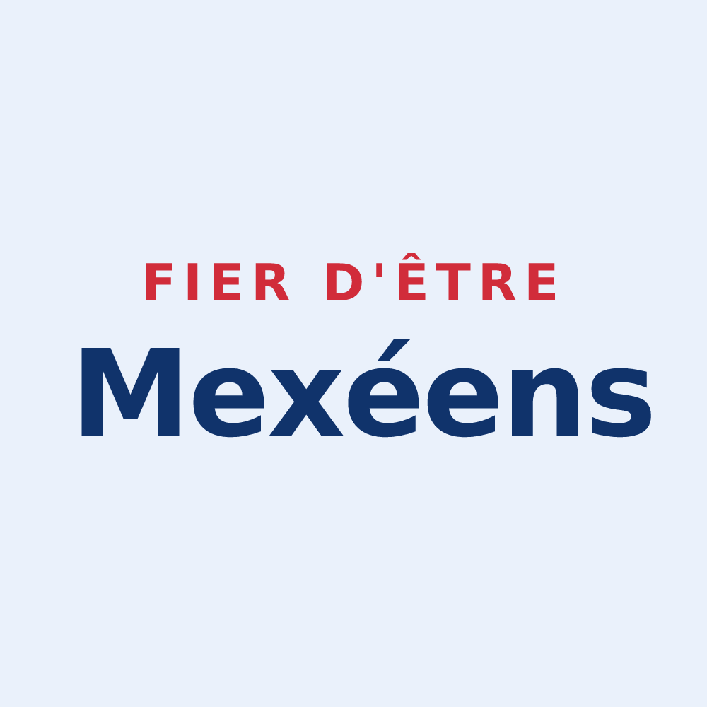 Sticker « Fier d'être Mexéens » — design pour Mexy