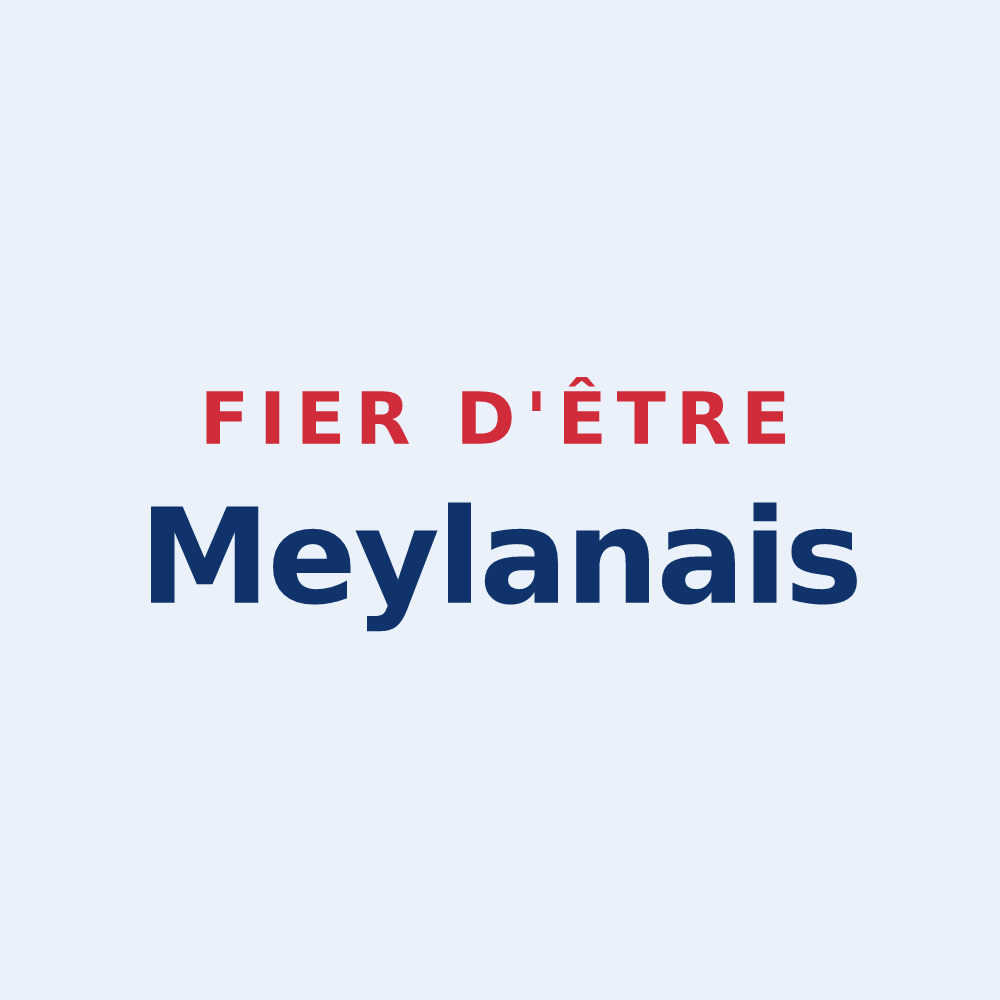 Sticker « Fier d'être Meylanais » — design pour Meylan