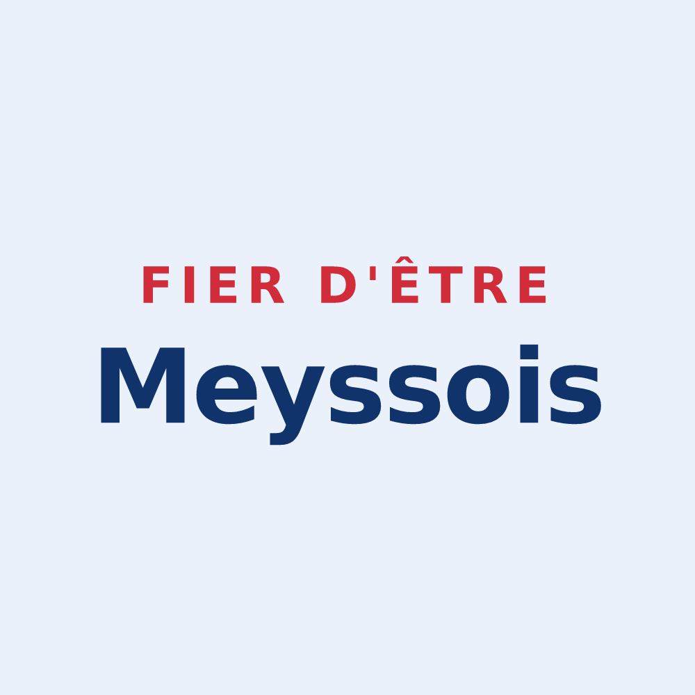 Sticker « Fier d'être Meyssois » — design pour Meysse