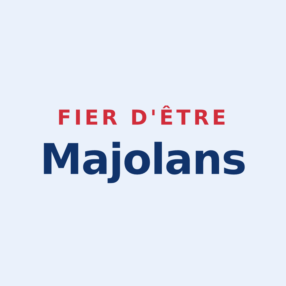 Sticker « Fier d'être Majolans » — design pour Meyzieu
