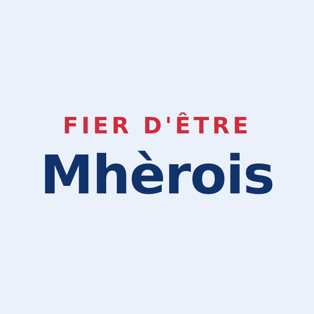 Sticker « Fier d'être Mhèrois » — design pour Mhère