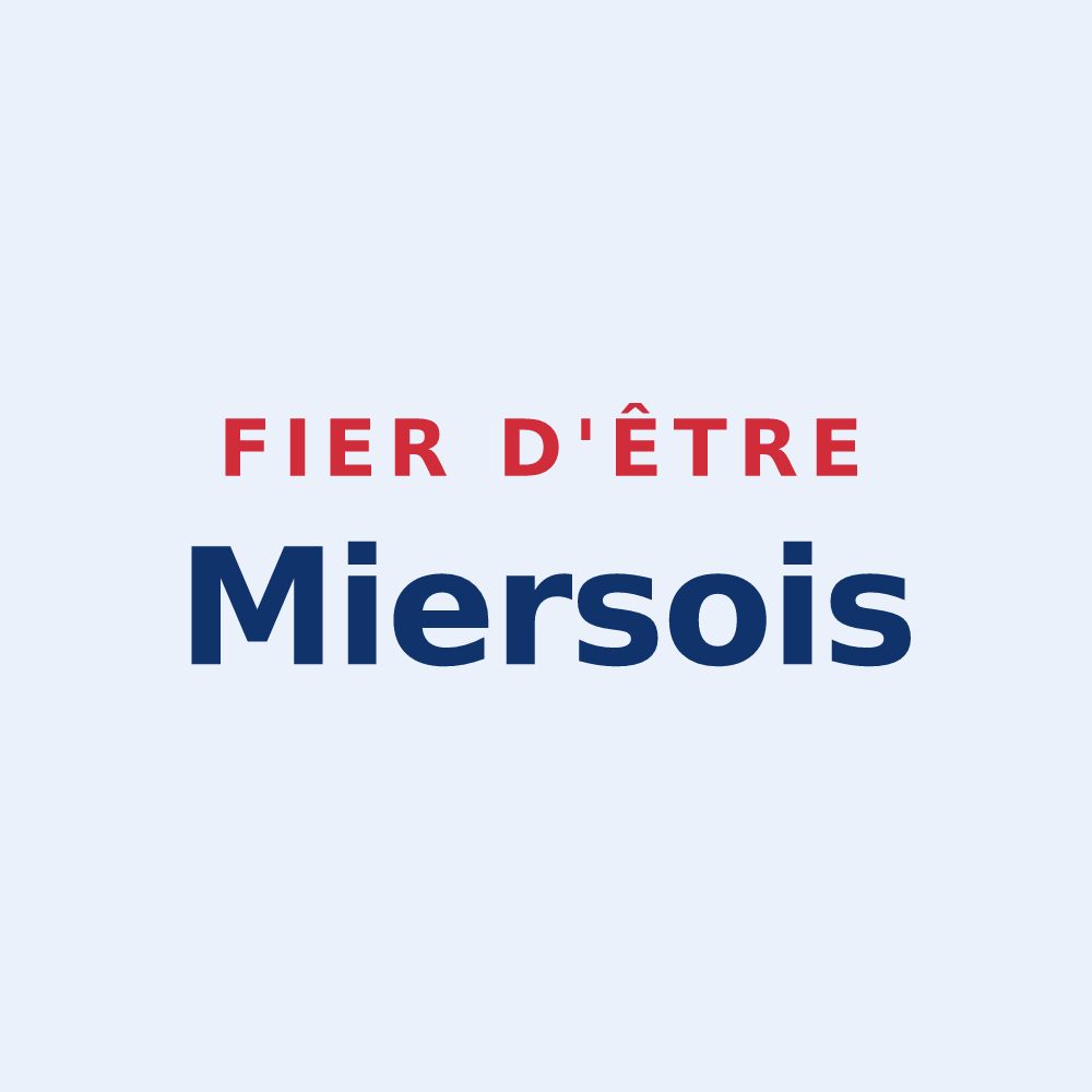 Sticker « Fier d'être Miersois » — design pour Miers