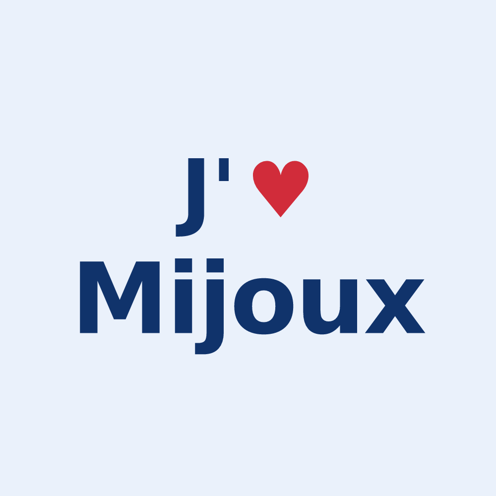Sticker personnalisé Mijoux — design J'aime Mijoux