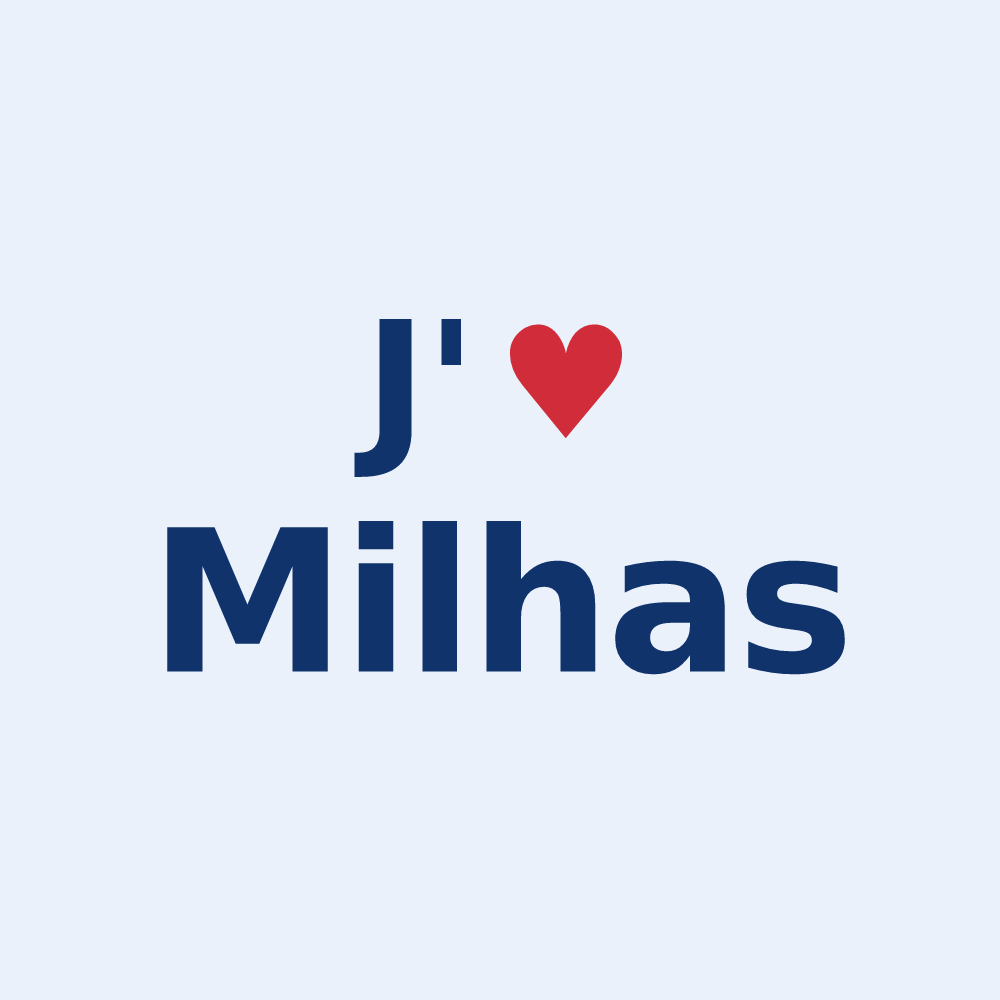 Sticker personnalisé Milhas — design J'aime Milhas
