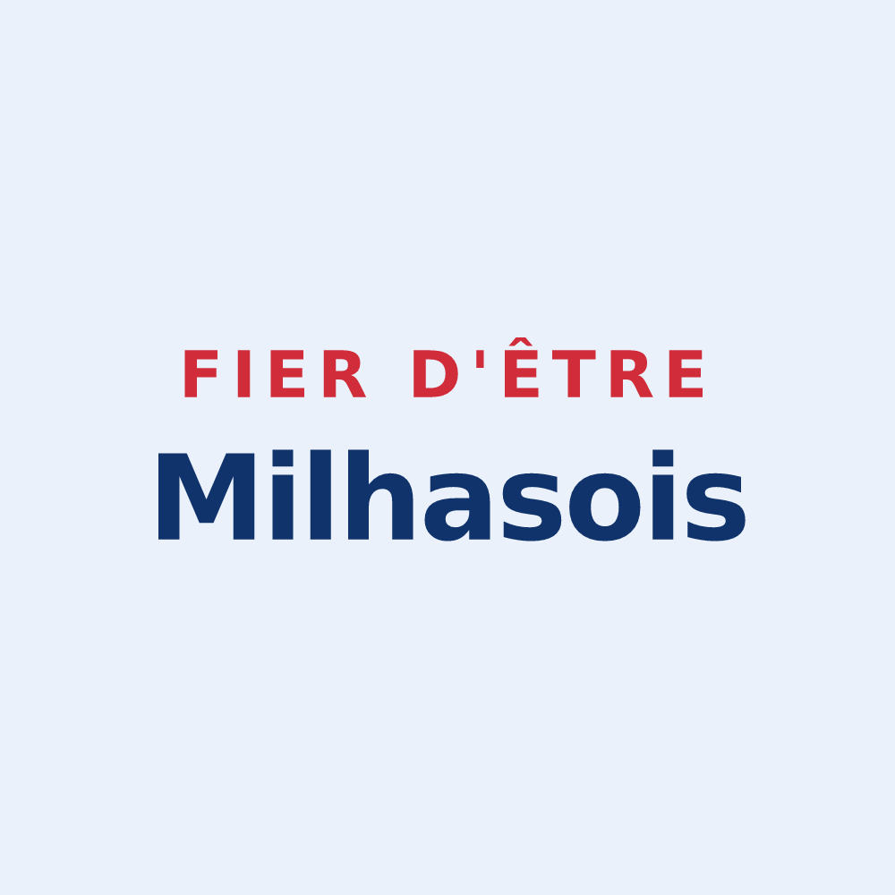Sticker « Fier d'être Milhasois » — design pour Milhas