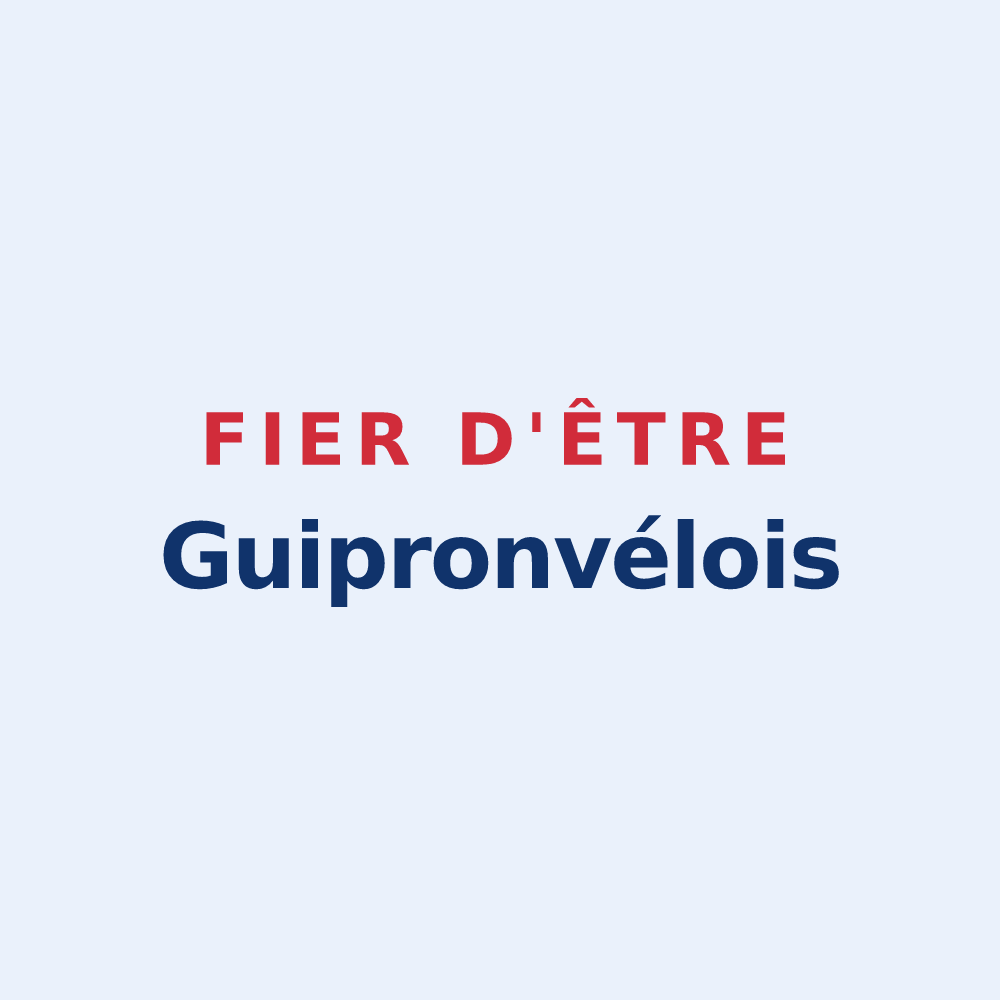 Sticker « Fier d'être Guipronvélois » — design pour Milizac-Guipronvel
