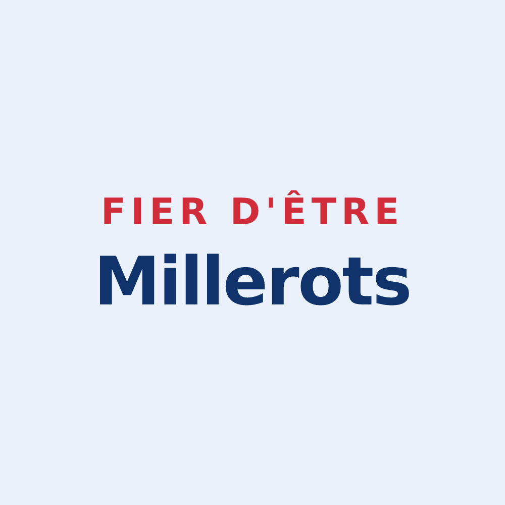 Sticker « Fier d'être Millerots » — design pour Millery