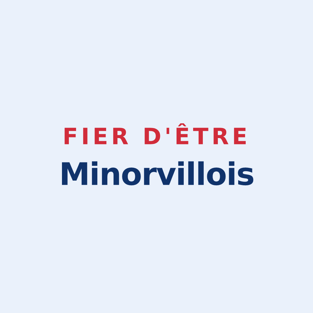 Sticker « Fier d'être Minorvillois » — design pour Minorville