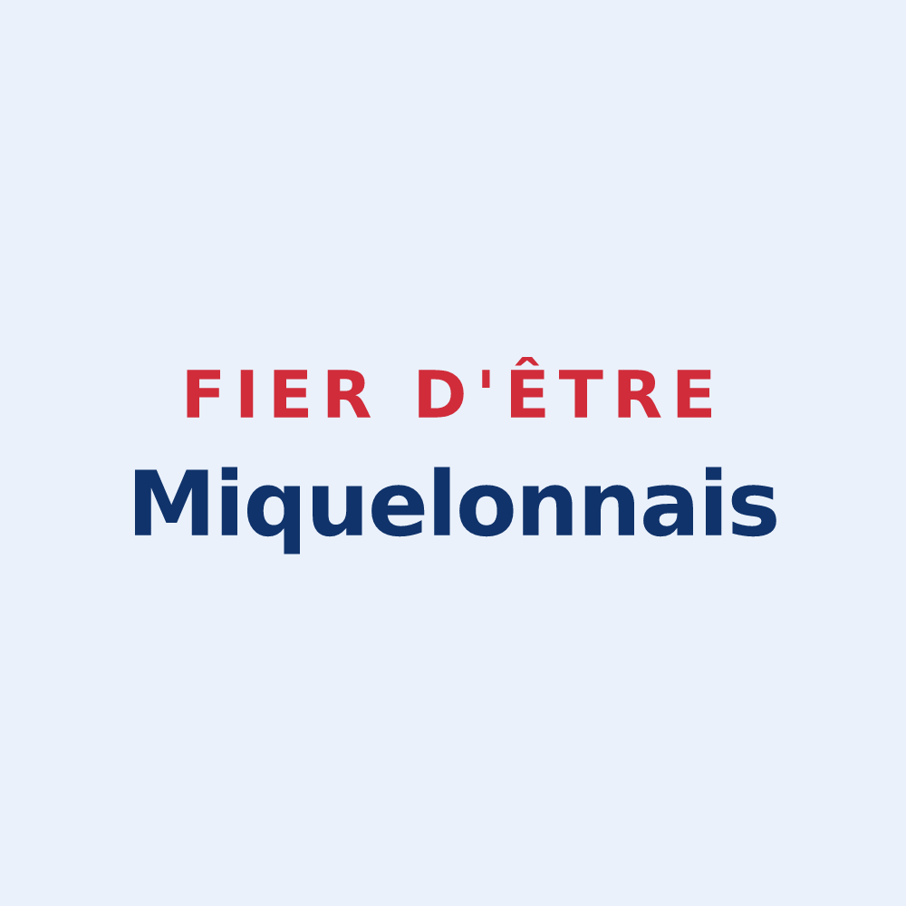 Sticker « Fier d'être Miquelonnais » — design pour Miquelon-Langlade