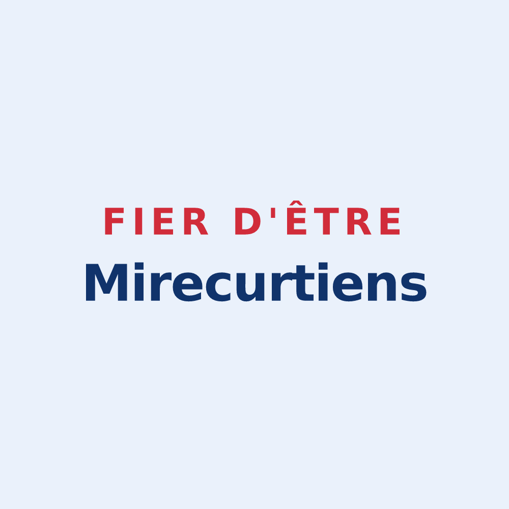 Sticker « Fier d'être Mirecurtiens » — design pour Mirecourt