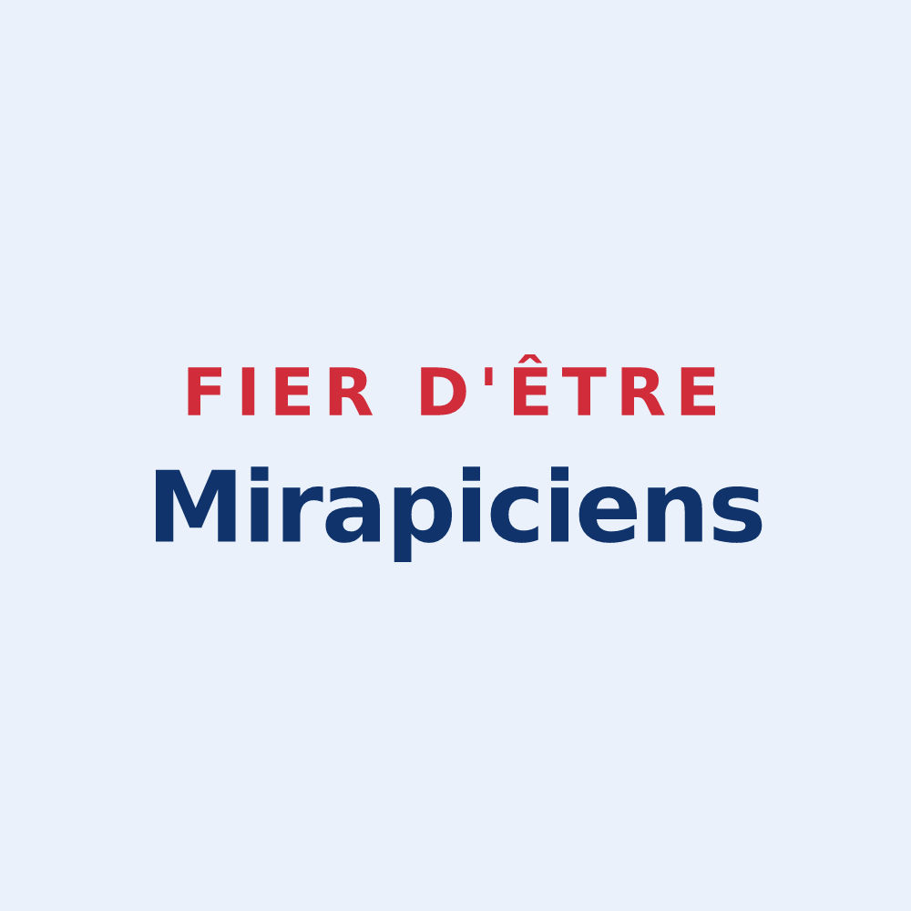 Sticker « Fier d'être Mirapiciens » — design pour Mirepoix