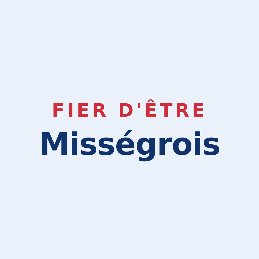 Sticker « Fier d'être Misségrois » — design pour Missègre