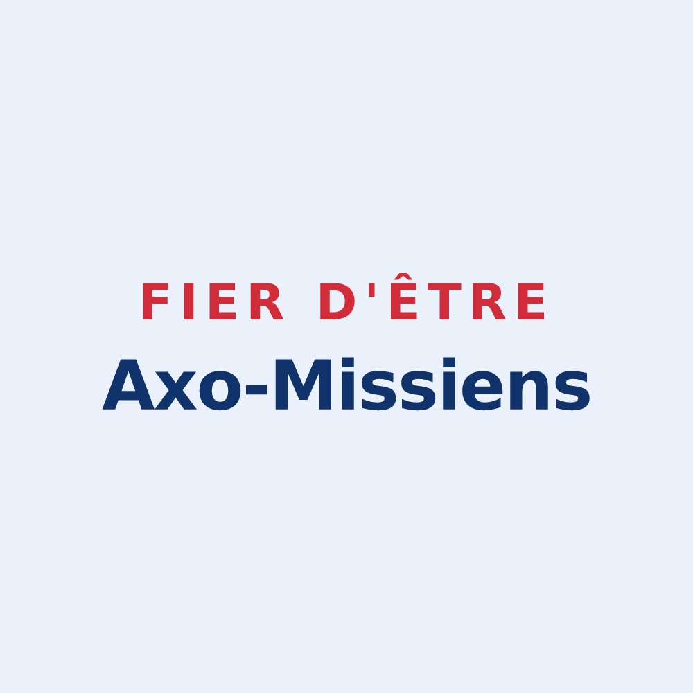 Sticker « Fier d'être Axo-Missiens » — design pour Missy-sur-Aisne