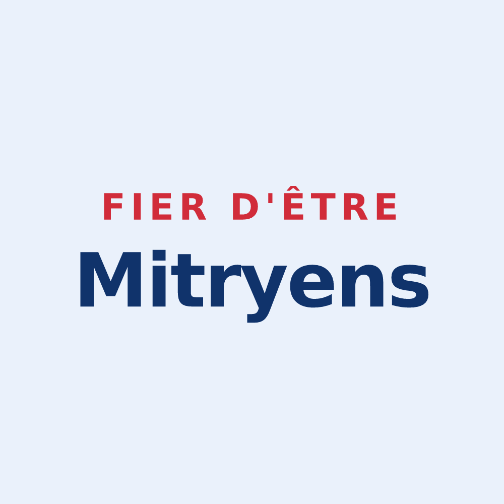 Sticker « Fier d'être Mitryens » — design pour Mitry-Mory