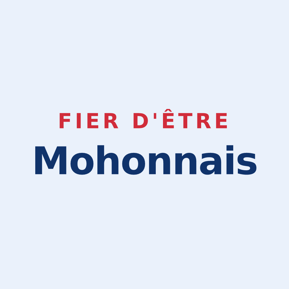 Sticker « Fier d'être Mohonnais » — design pour Mohon