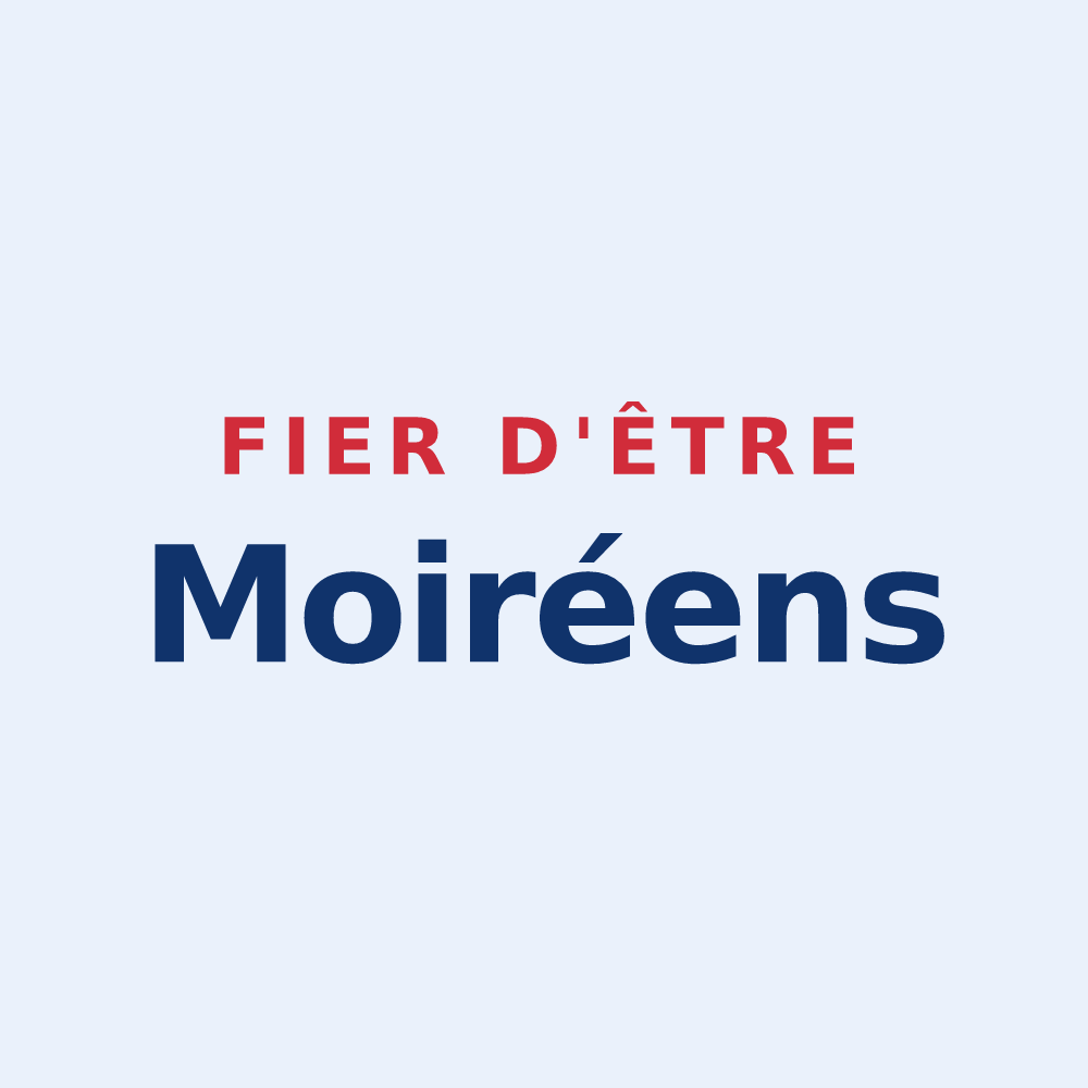 Sticker « Fier d'être Moiréens » — design pour Moiré