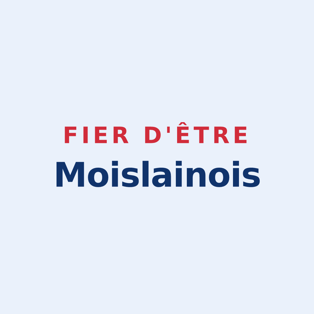 Sticker « Fier d'être Moislainois » — design pour Moislains