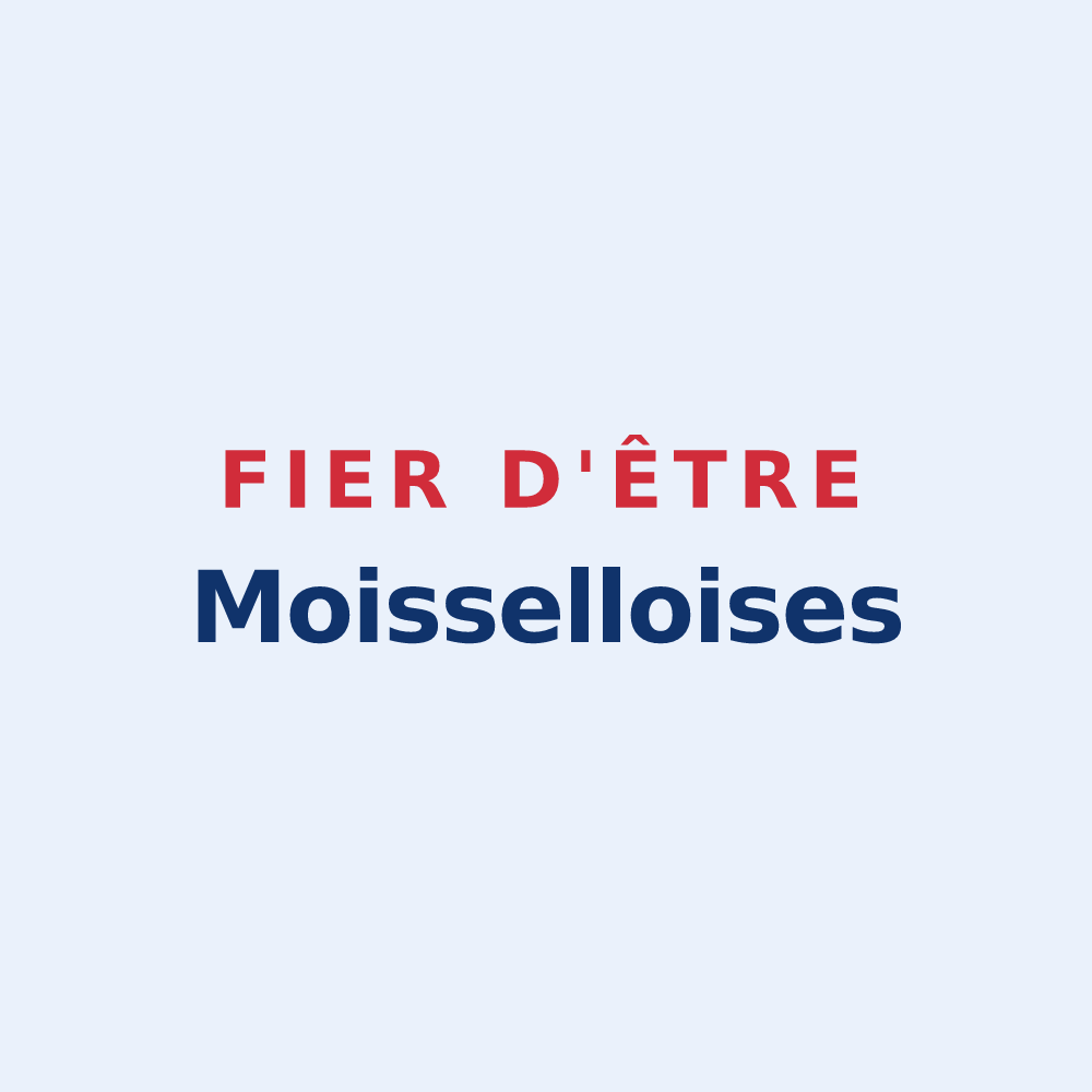 Sticker « Fier d'être Moisselloises » — design pour Moisselles