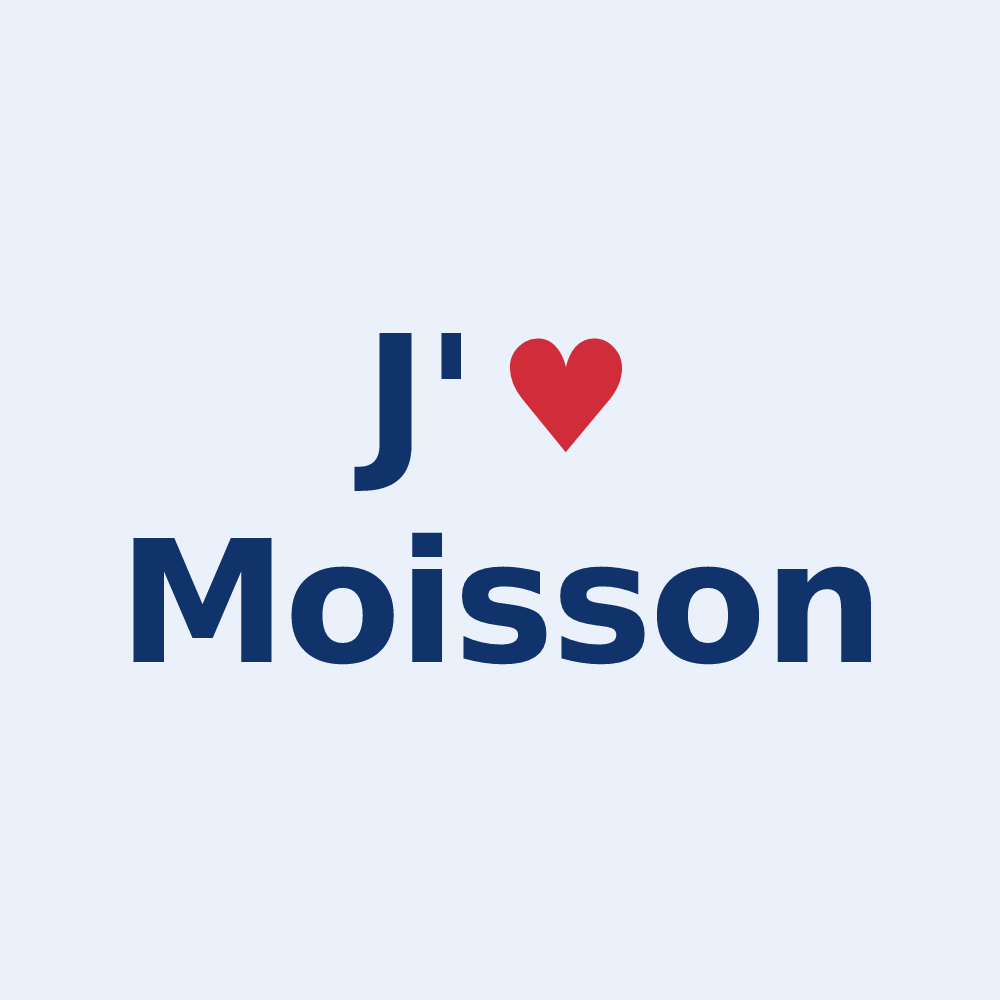 Sticker personnalisé Moisson — design J'aime Moisson