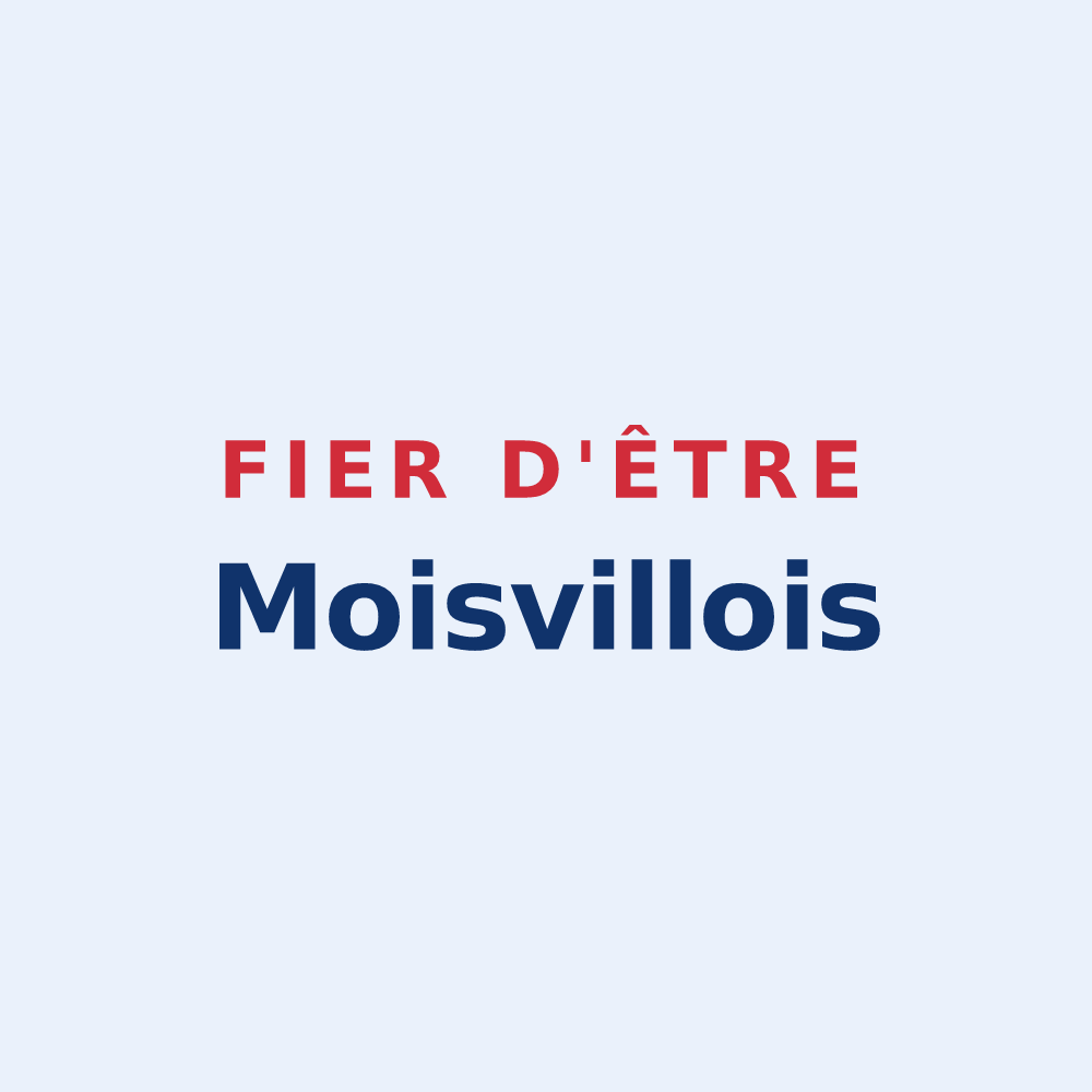 Sticker « Fier d'être Moisvillois » — design pour Moisville