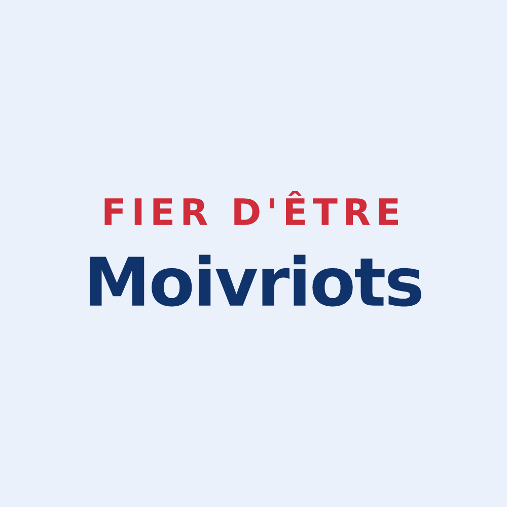 Sticker « Fier d'être Moivriots » — design pour Moivre