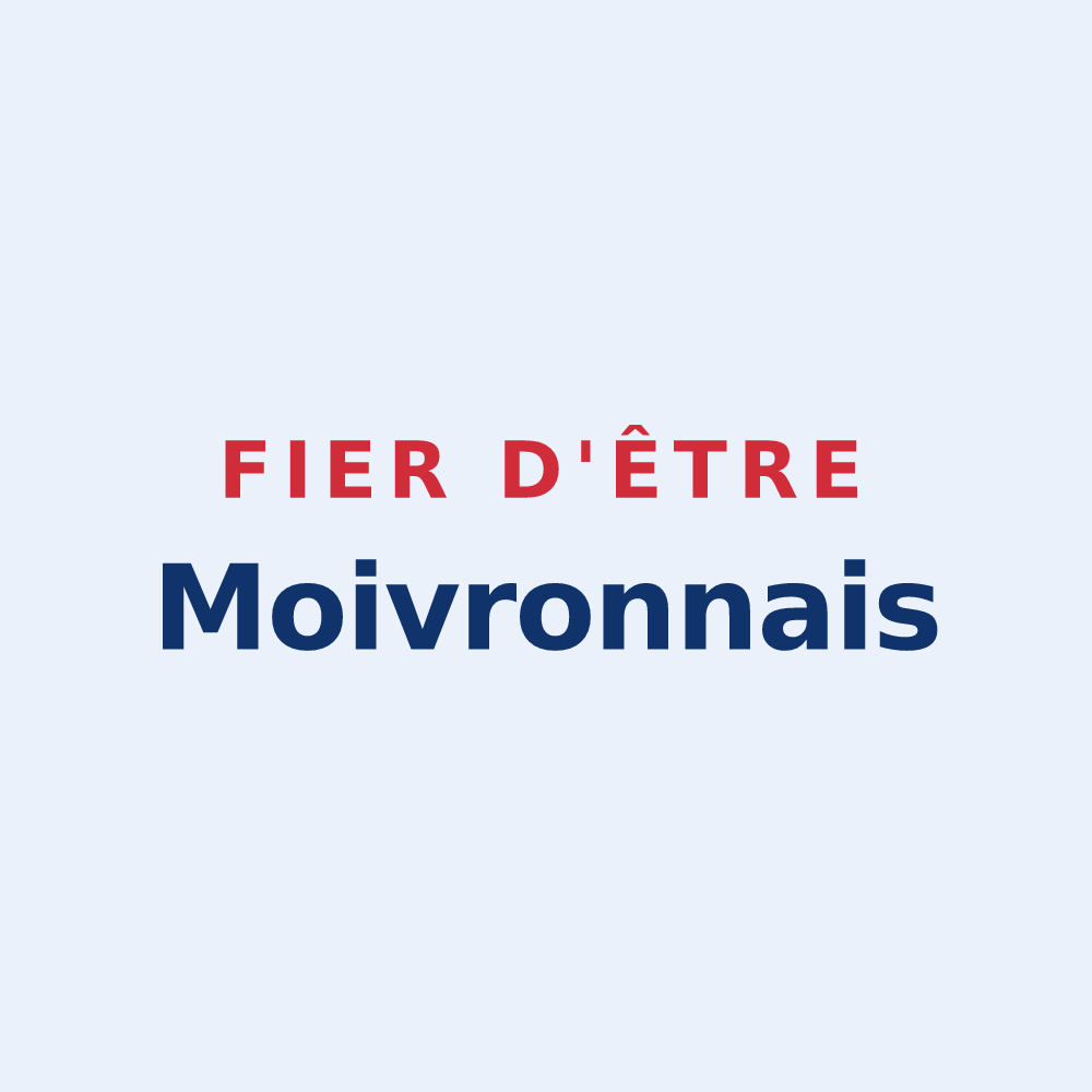 Sticker « Fier d'être Moivronnais » — design pour Moivrons