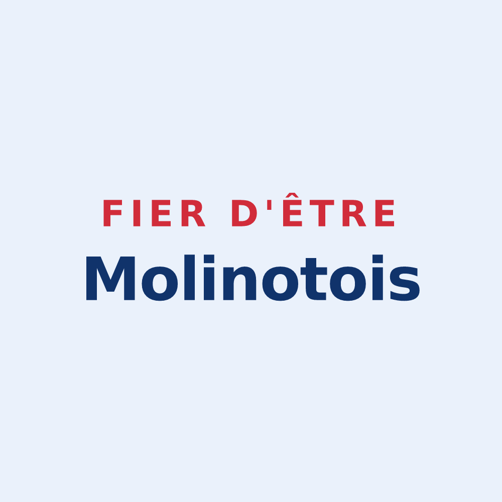 Sticker « Fier d'être Molinotois » — design pour Molinot