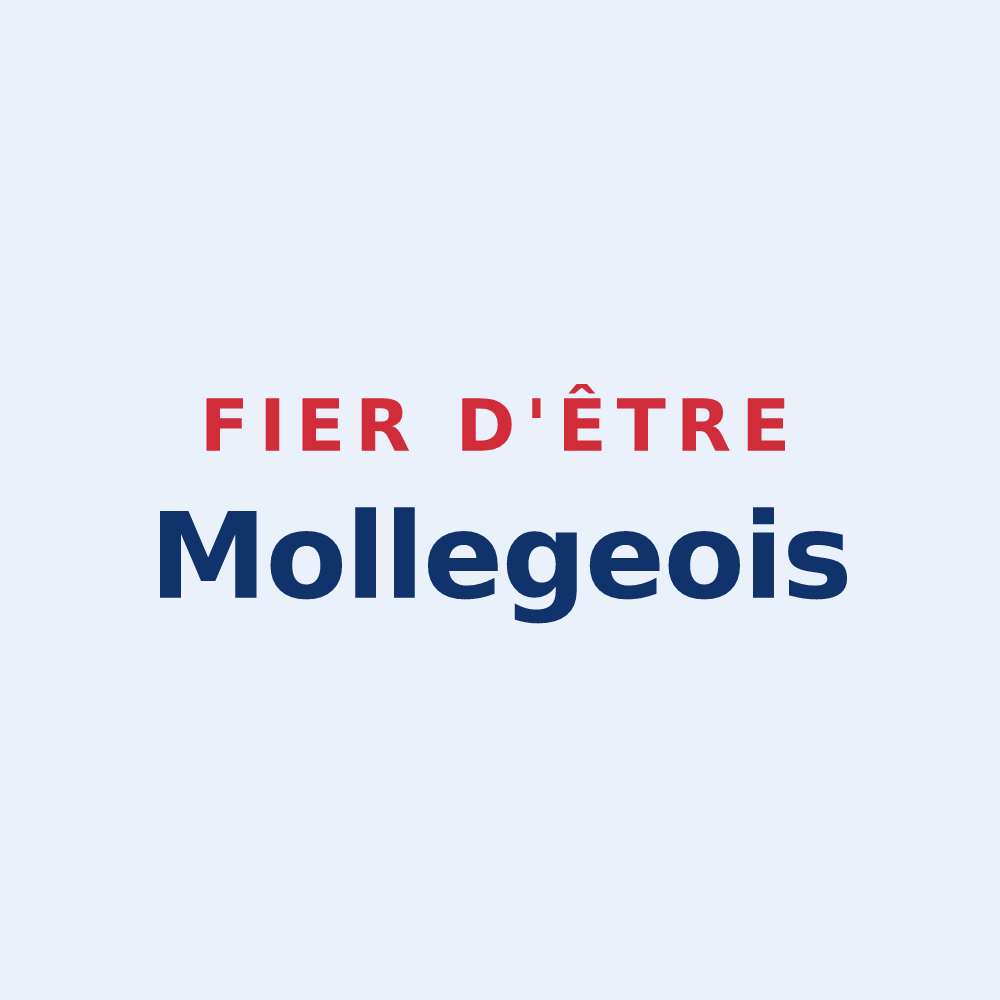 Sticker « Fier d'être Mollegeois » — design pour Mollégès