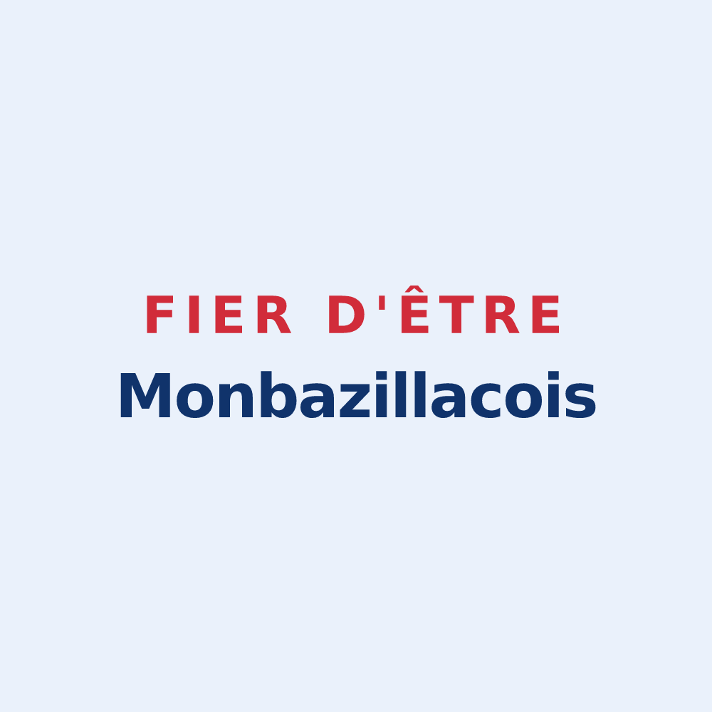 Sticker « Fier d'être Monbazillacois » — design pour Monbazillac