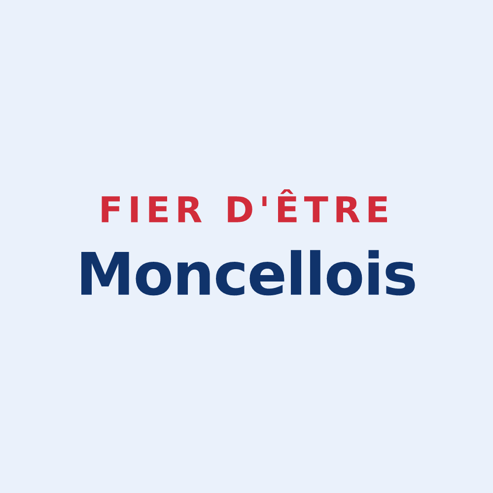 Sticker « Fier d'être Moncellois » — design pour Monceaux-sur-Dordogne