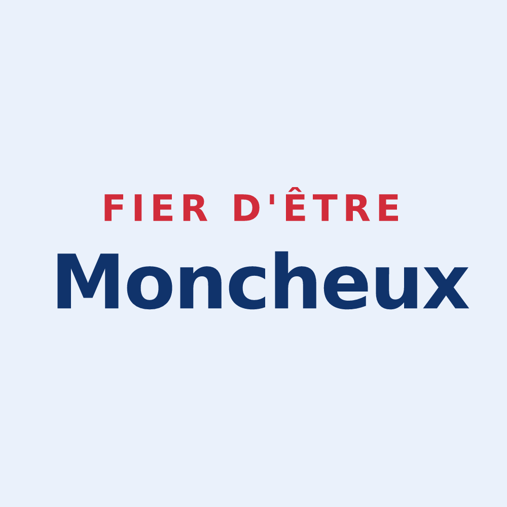 Sticker « Fier d'être Moncheux » — design pour Moncheux