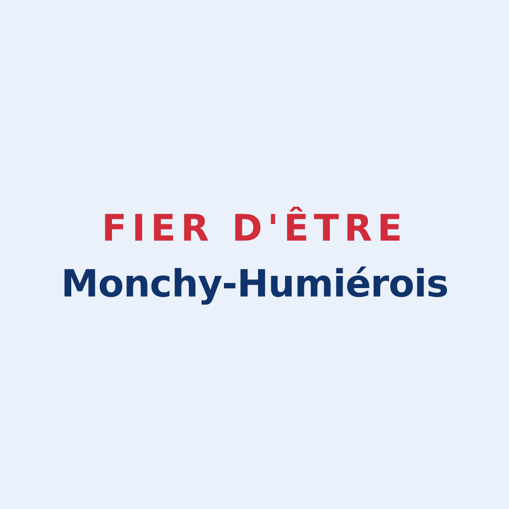 Sticker « Fier d'être Monchy-Humiérois » — design pour Monchy-Humières