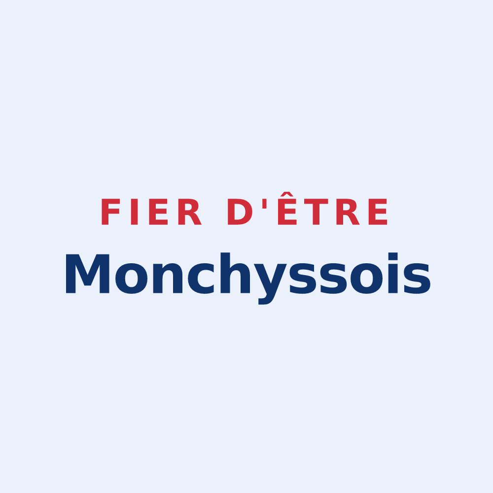 Sticker « Fier d'être Monchyssois » — design pour Monchy-Saint-Éloi