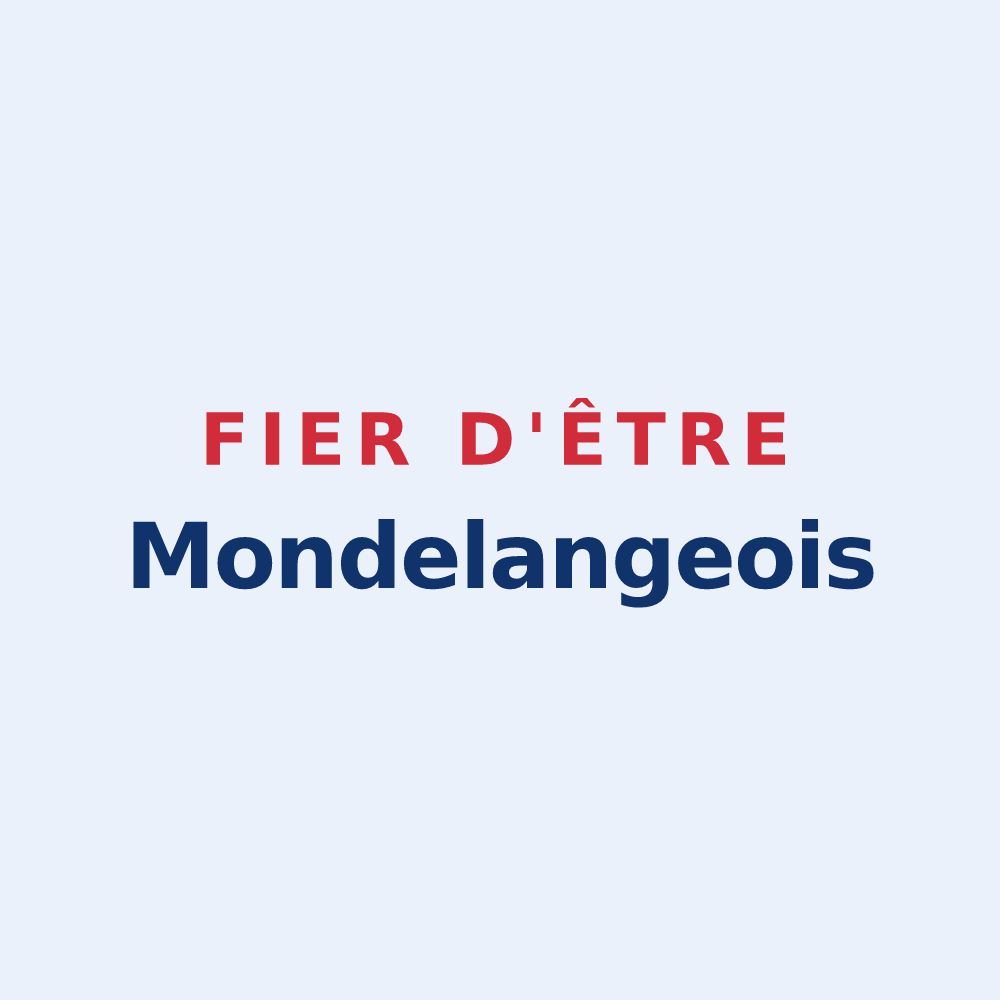 Sticker « Fier d'être Mondelangeois » — design pour Mondelange
