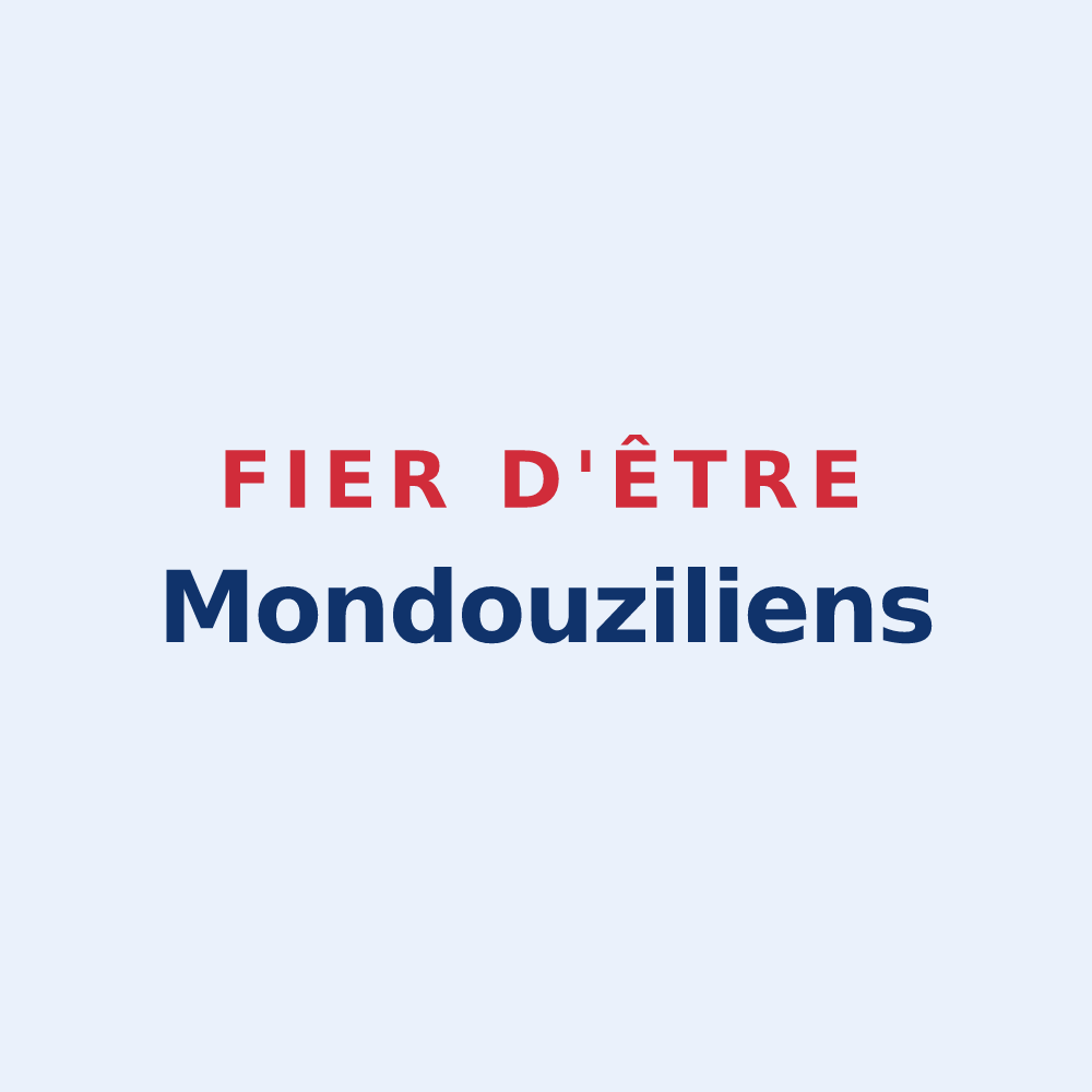 Sticker « Fier d'être Mondouziliens » — design pour Mondouzil