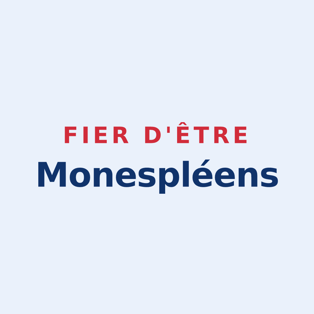 Sticker « Fier d'être Monespléens » — design pour Monesple