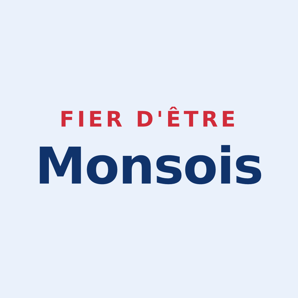 Sticker « Fier d'être Monsois » — design pour Mons