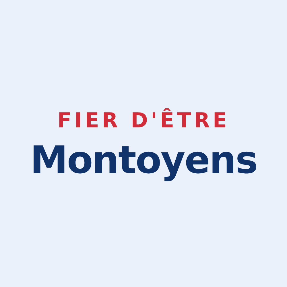 Sticker « Fier d'être Montoyens » — design pour Mons-en-Montois